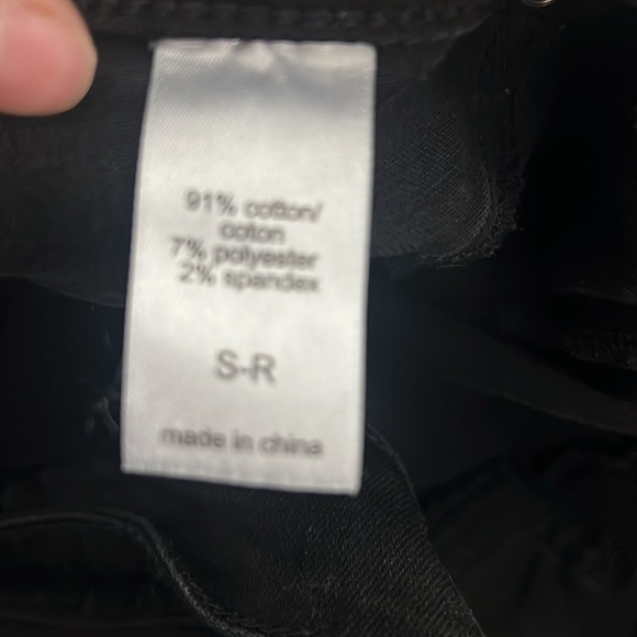 Maurices black skinny distressed jeans size small regular - Picture 5 of 5
